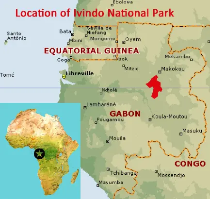 Ivindo-National-Park-Location-Map