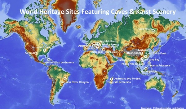 Map-Locations-Natural-World-Heritage-Sites-Caves-Karst