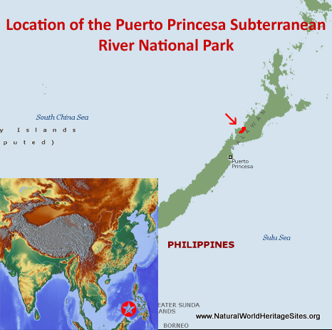 Puerto Princesa Subterranean River National Park in Puerto