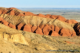 Desert landscape in Kazakhstan’s Altyn Emel National Park, a component of the Cold Winter Deserts of Turan UNESCO world heritage site in Kazakhstan, Turkmenistan and Uzbekistan