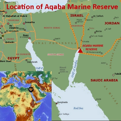 Aqaba-Marine-Reserve-Location-Map Aqaba Marine Reserve Location Map