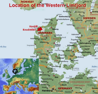 Western Limfjord Location Map